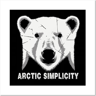 Arctic simplicity Posters and Art